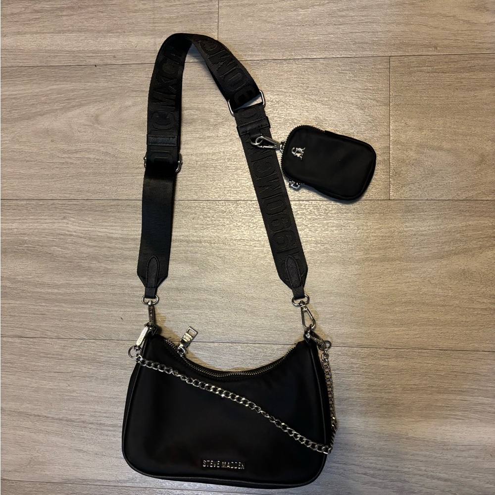 Steve Madden Vital black crossbody bag